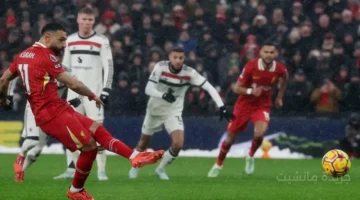 الضحية المفضلة.. رقم قياسي جديد ينتظر محمد صلاح أمام مانشستر يونايتد 1